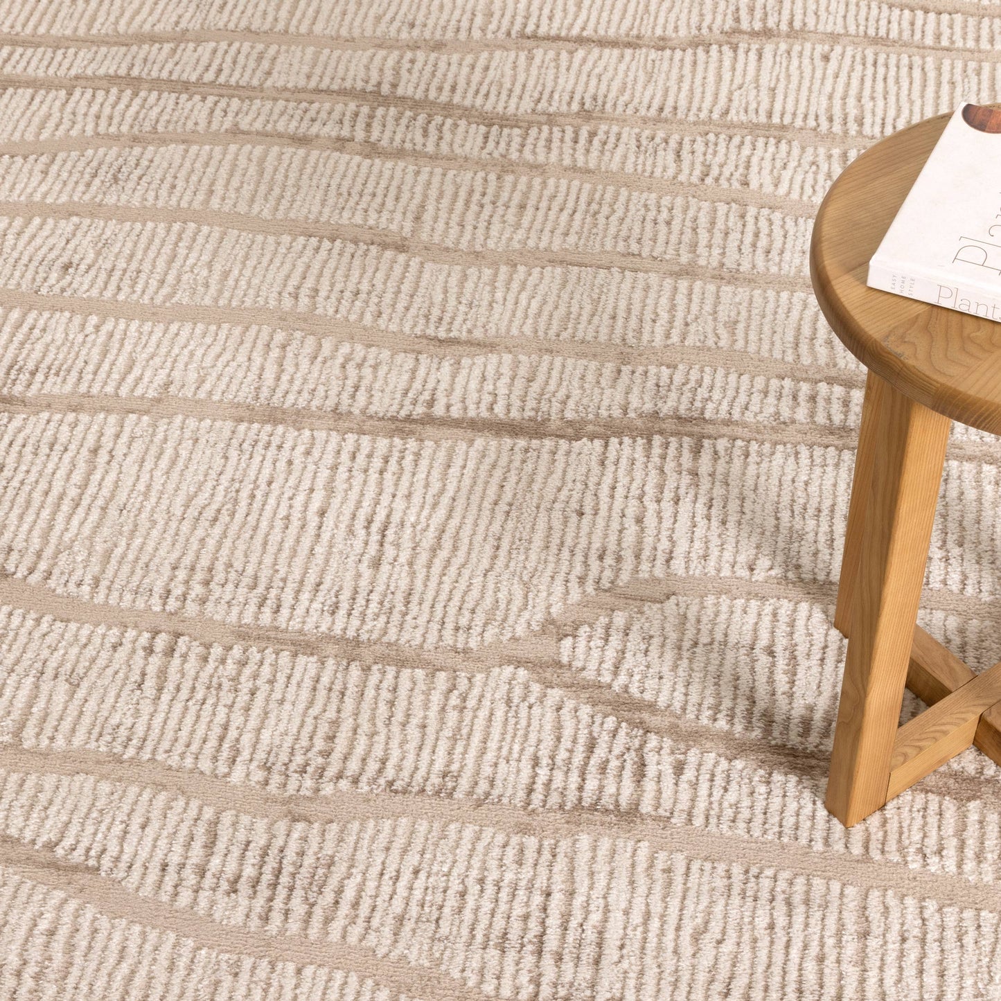 Sierra Abstract Ivory Lines