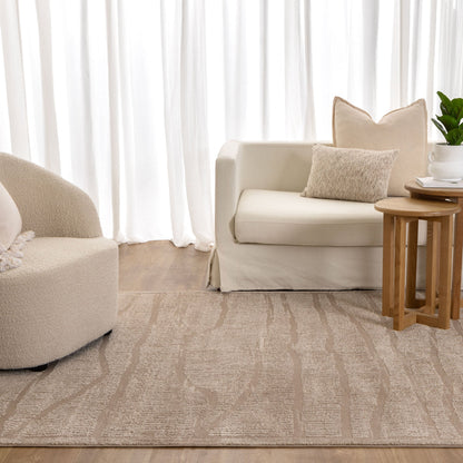 Sierra Abstract Beige Lines