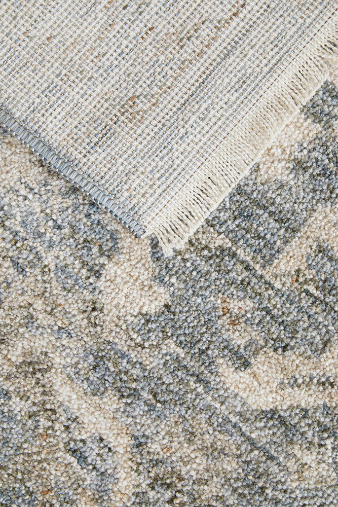 Bodrum Alvin Blue Runner Rug