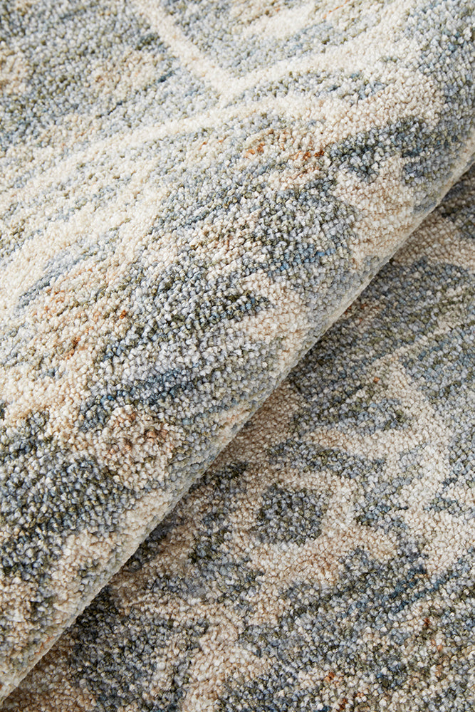 Bodrum Alvin Blue Runner Rug