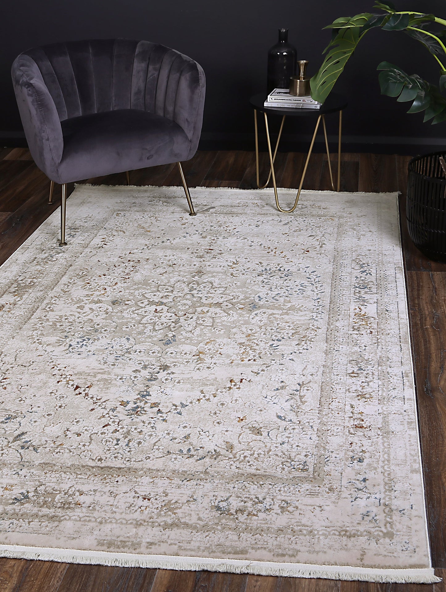PARADISE VINTAGE MEDALLION BEIGE 20008