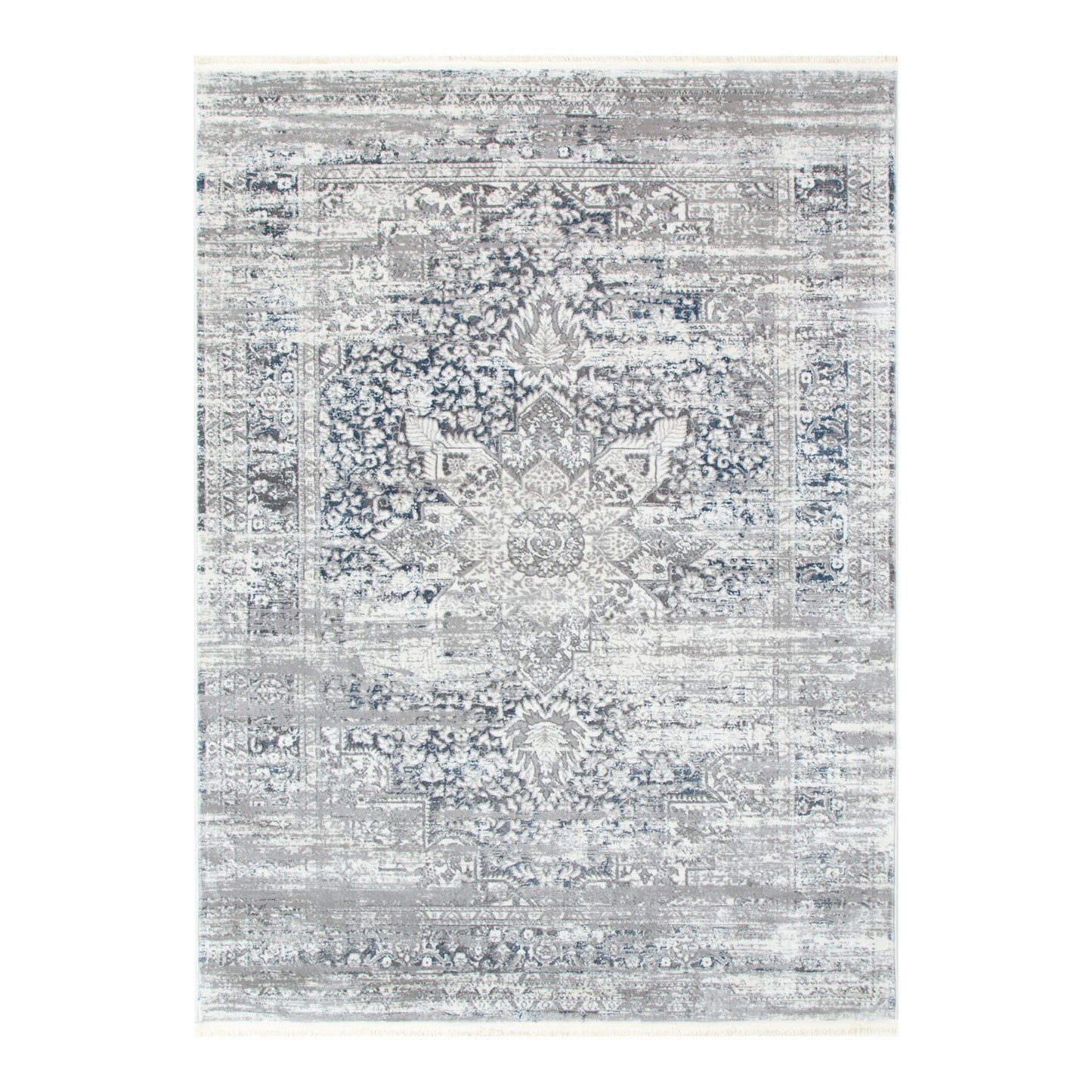 PARADISE MEDALLION GREY BLUE 20006