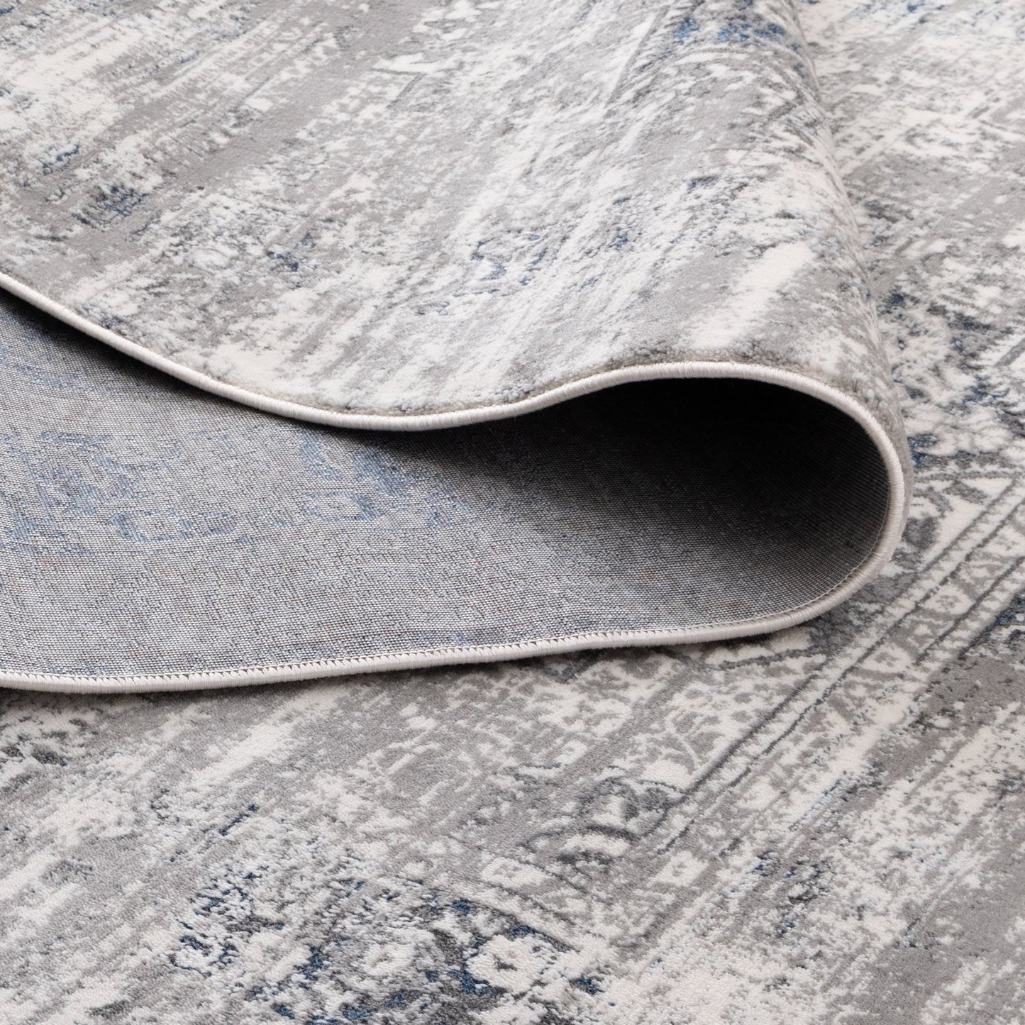 PARADISE MEDALLION GREY BLUE 20006