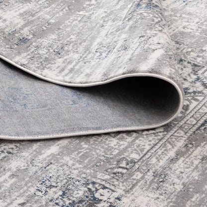 PARADISE MEDALLION GREY BLUE 20006