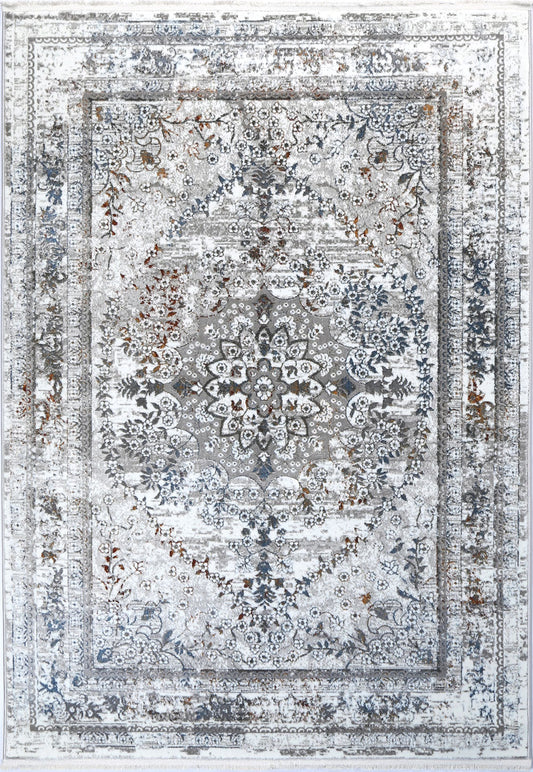 PARADISE VINTAGE MEDALLION GREY 20008