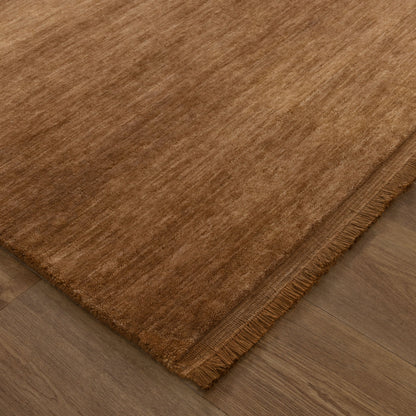 Charleston Hand-Knotted Wool Rug Butterscotch