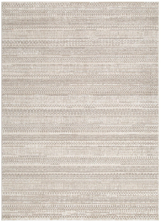 City Distressed Tribal Beige Rug - C101
