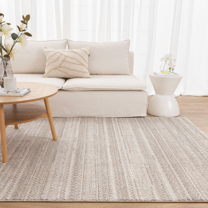 City Distressed Tribal Beige Rug - C101