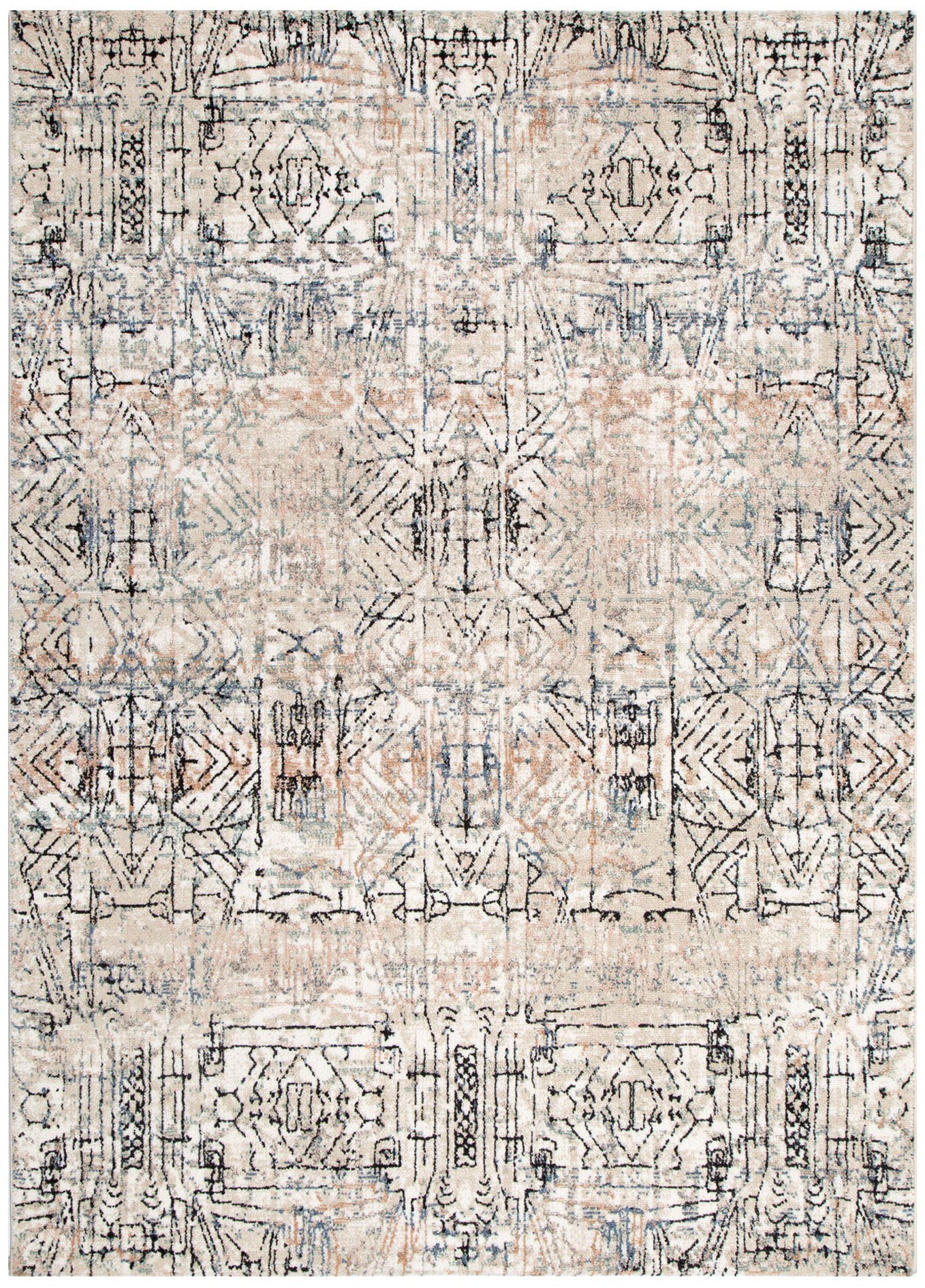 City Graffiti Multi Rug - C105