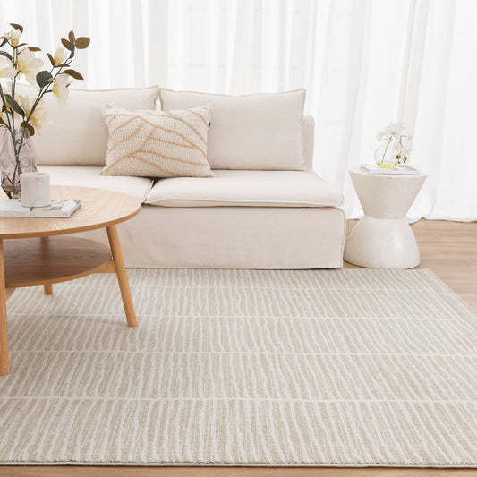 City Scandi Cream Rug - C108