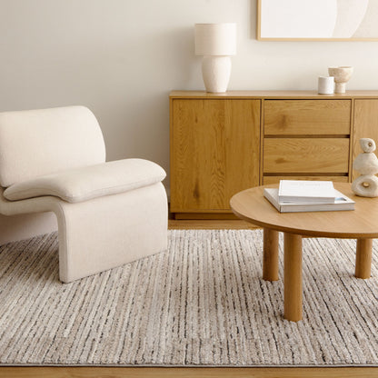 Empire Textured Look Border Grey Beige 90012
