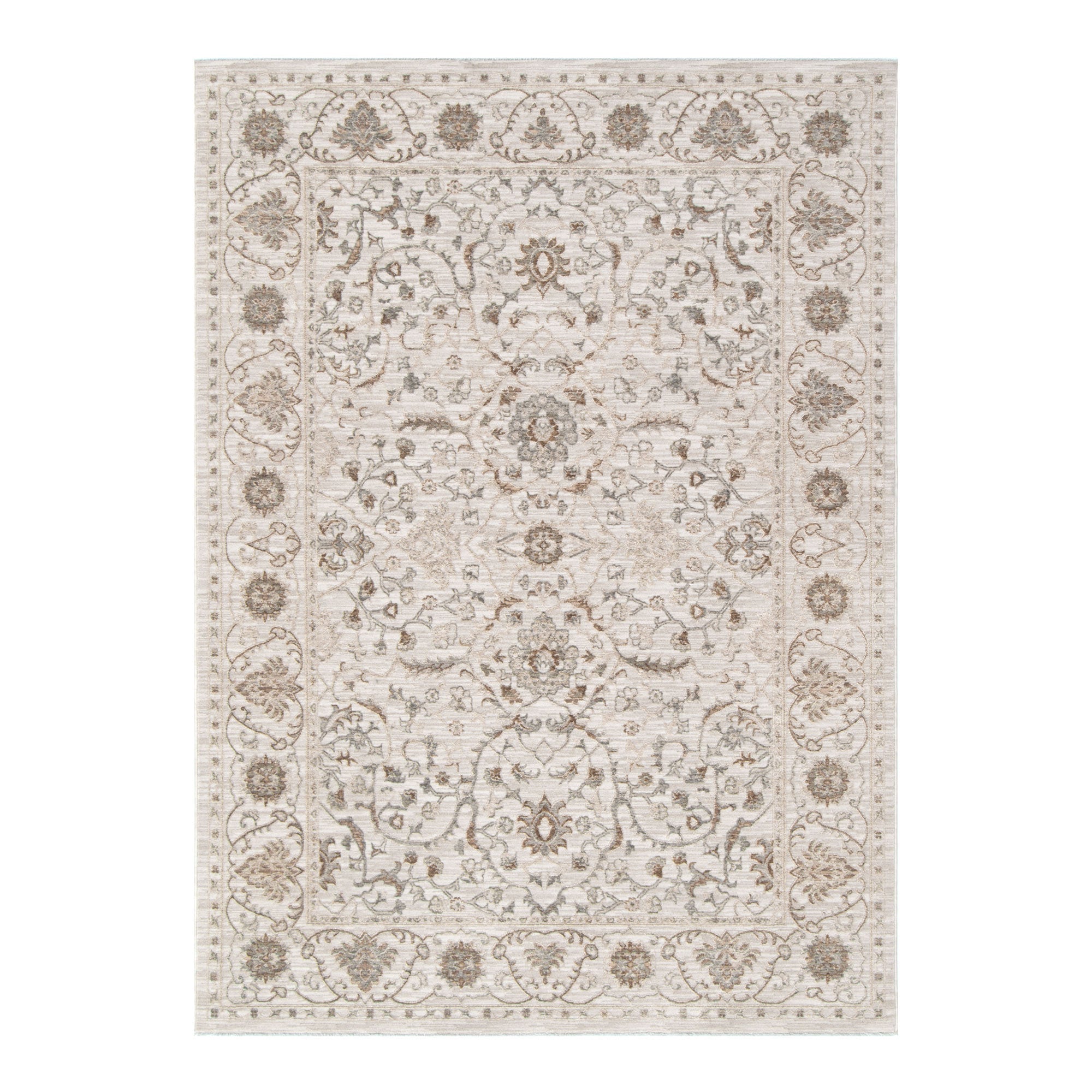Vintage 20104 Ivory Multi Vines – VICRUGS