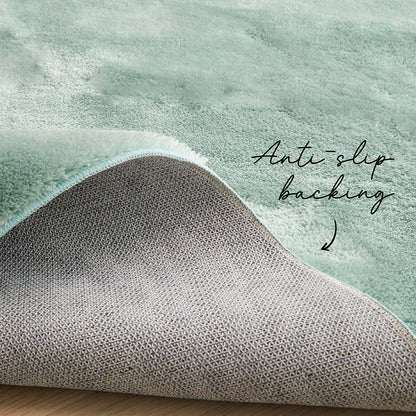 Jelly Bean Mint Green Rug - Machine Washable