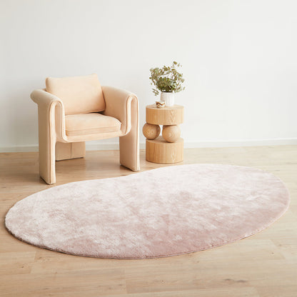 Jelly Bean Rose Rug - Machine Washable