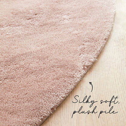 Jelly Bean Rose Rug - Machine Washable