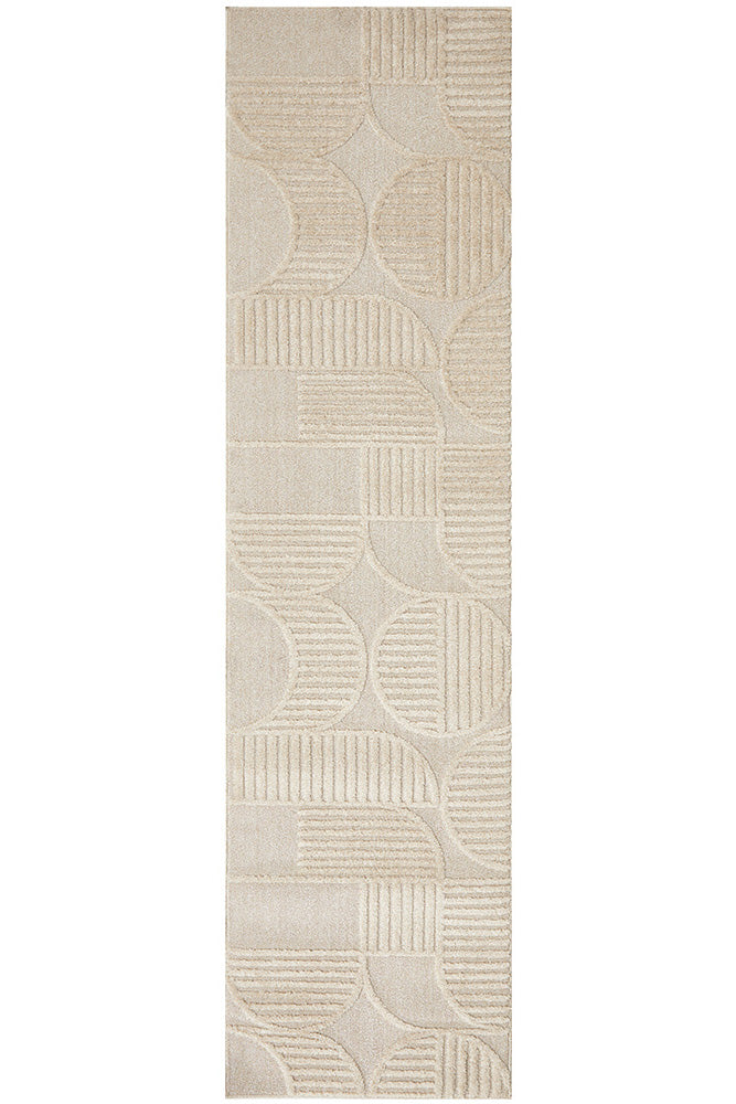Milan Leo Beige Rug