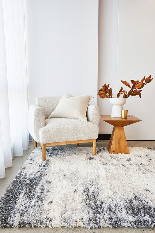 Cloud Opal Steel Rug
