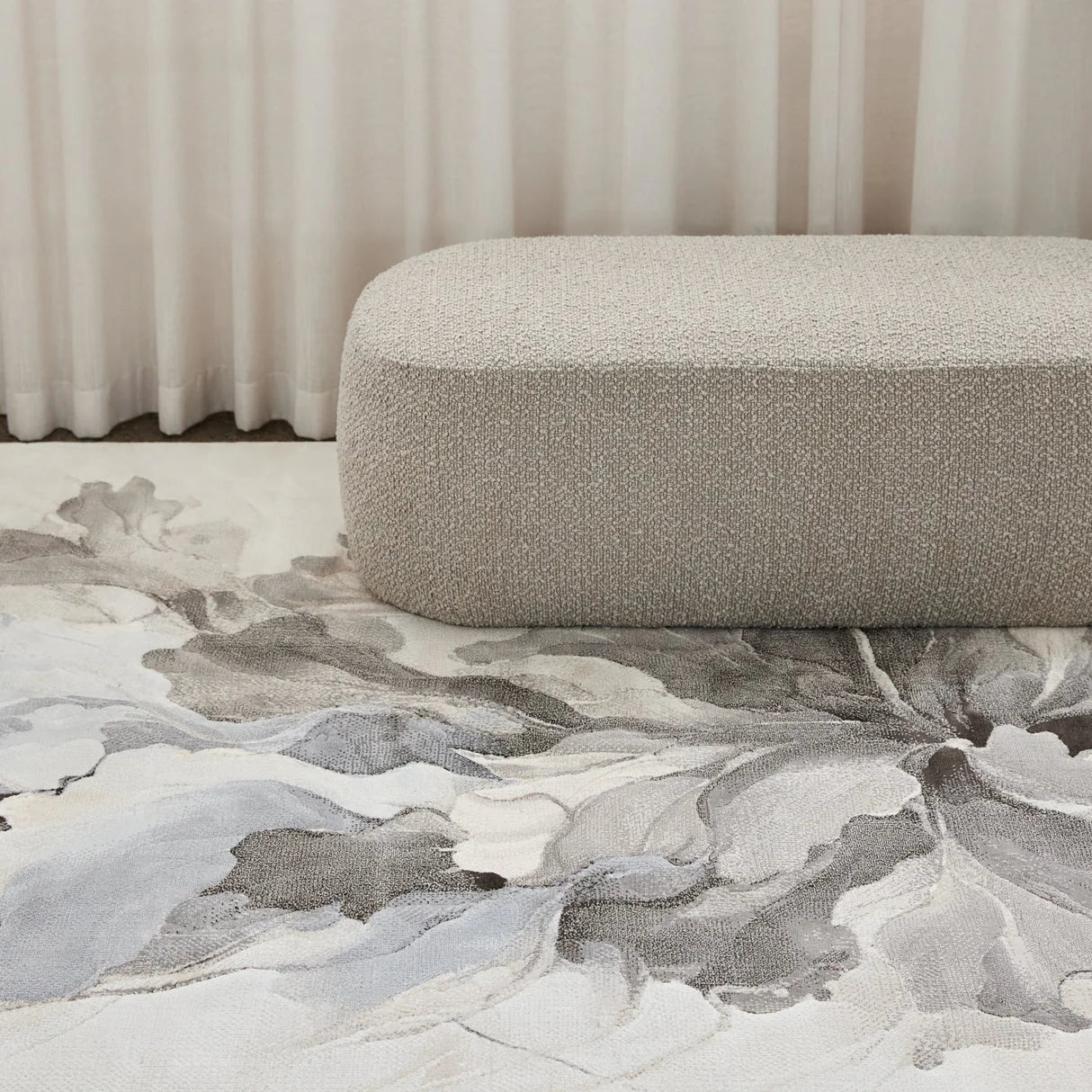 Kale Milas 63116 Grey Beige Rug