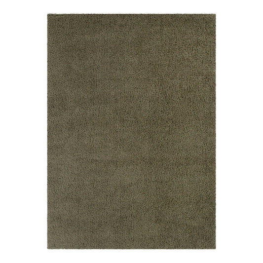 Lune Shaggy Olive Green Rug