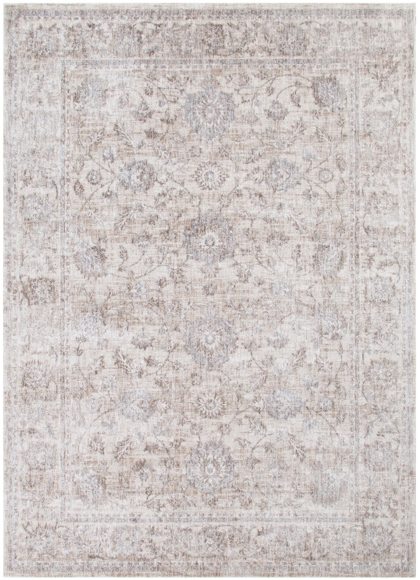 Caravan Beige & Blue Transitional - 50300