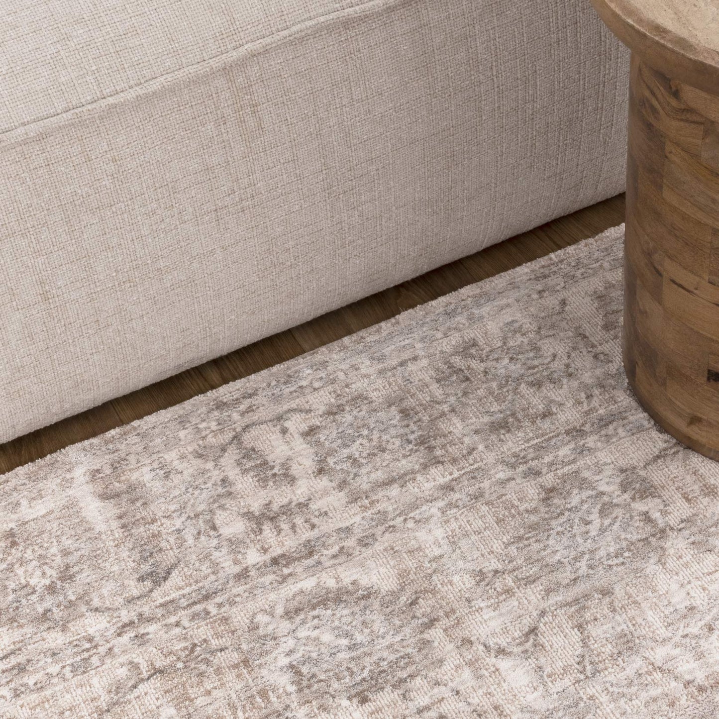 Caravan Beige & Blue Transitional - 50300