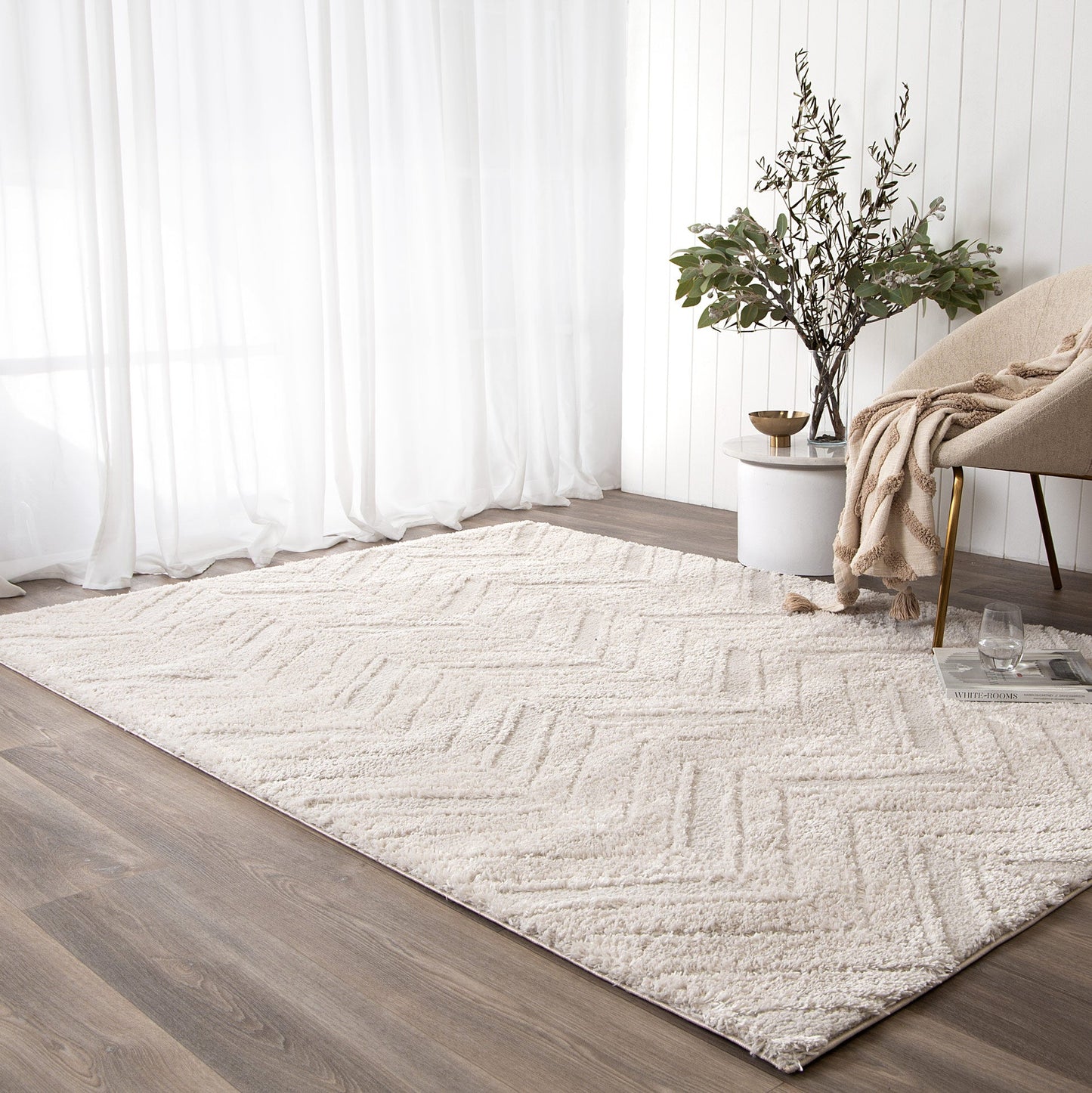 Shaggy 16001 Beige