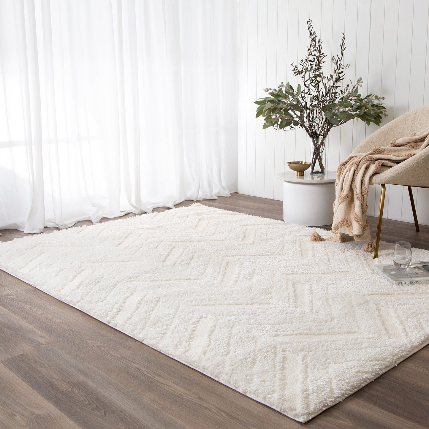 Shaggy 16001 Cream