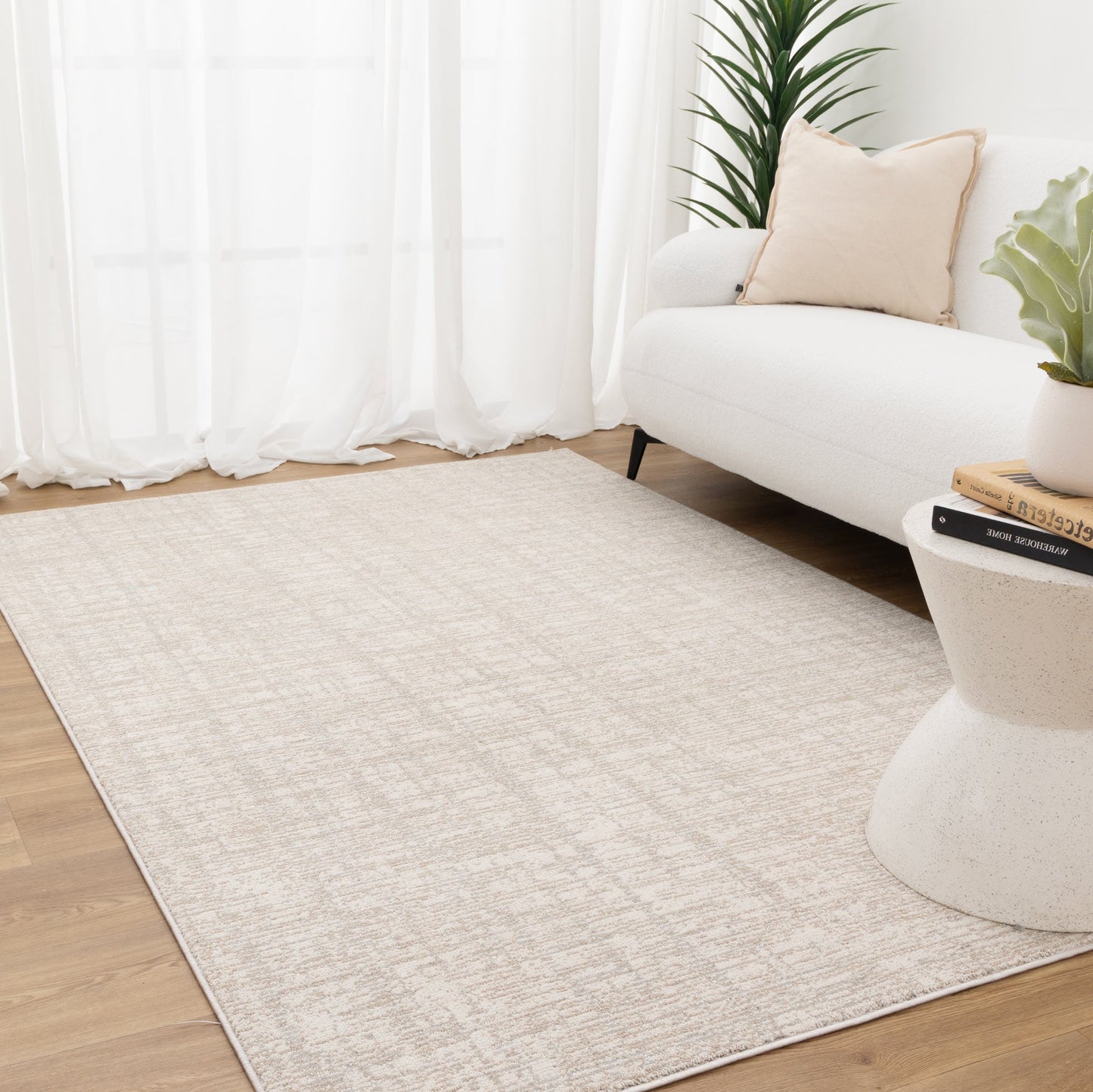 Toscana Distressed Lines Grey Beige 60004